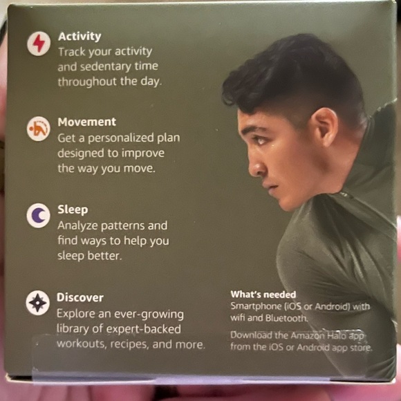 Halo View fitness tracker sage green - Picture 2 of 4